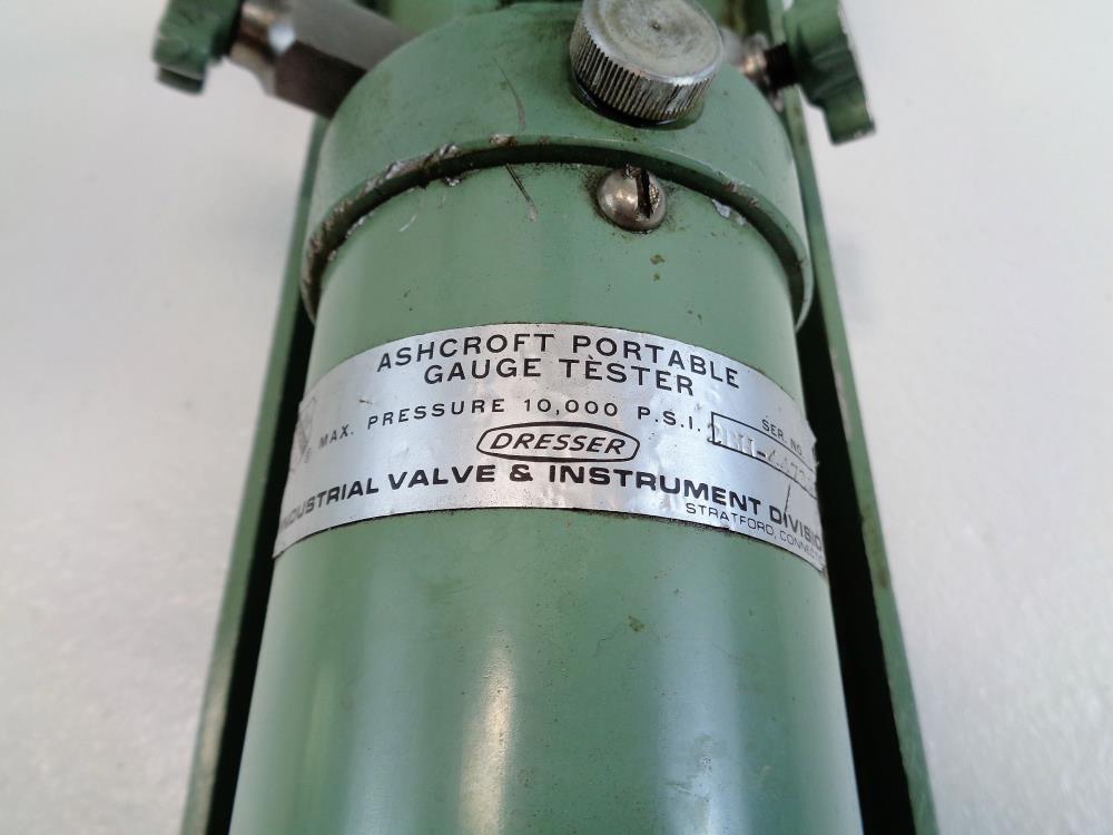 Ashcroft Portable Gauge Tester 10,000 PSI